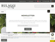Tablet Screenshot of bulaggi.com